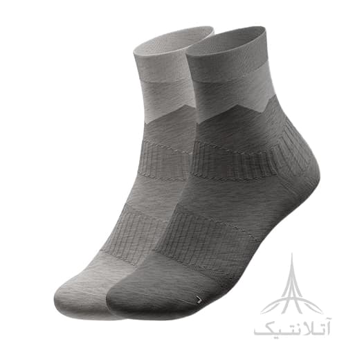 پک 2 تایی جوراب اورجینال وارداتی کریویت Crivit آلمان طوسی نیم ساق