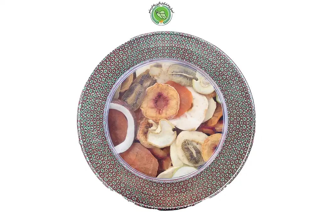 میوه خشک جعبه فلزی خاتم — تصویر ۲