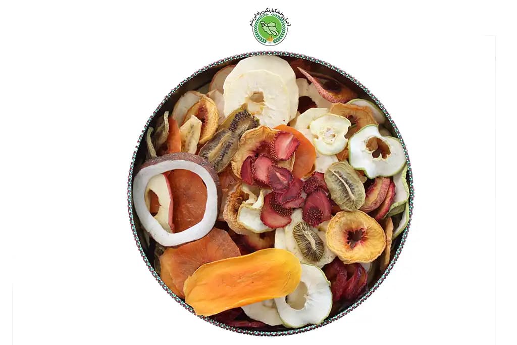 میوه خشک جعبه فلزی خاتم
