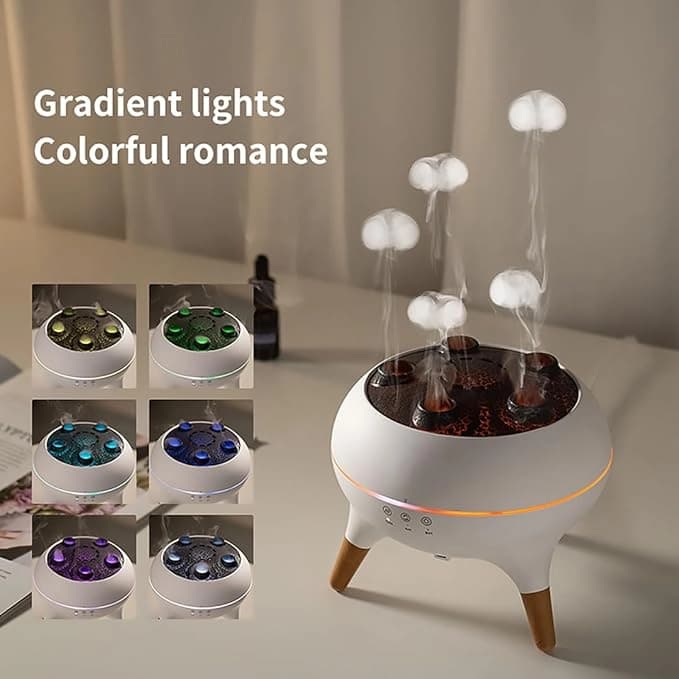 دستگاه بخور سرد Dynamic jelly fish Aroma Diffuser — تصویر ۳