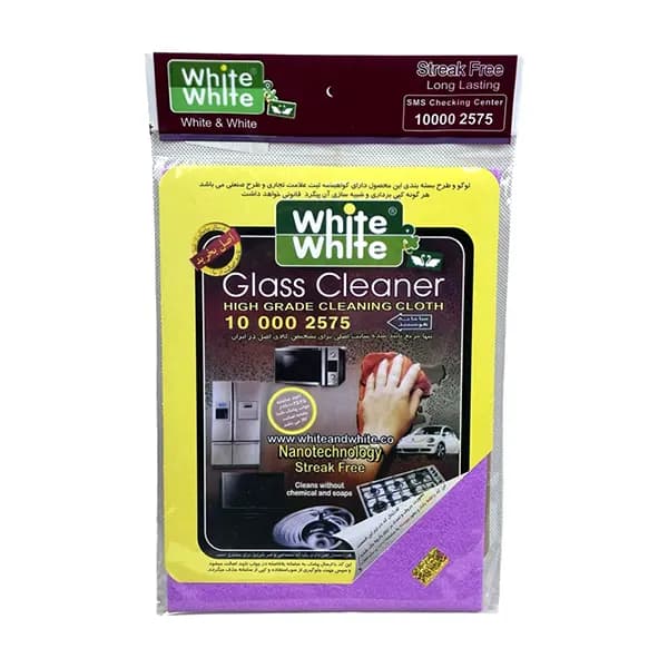 دستمال نظافت خودرو وایت اند وایت مدل gold label کد 68597