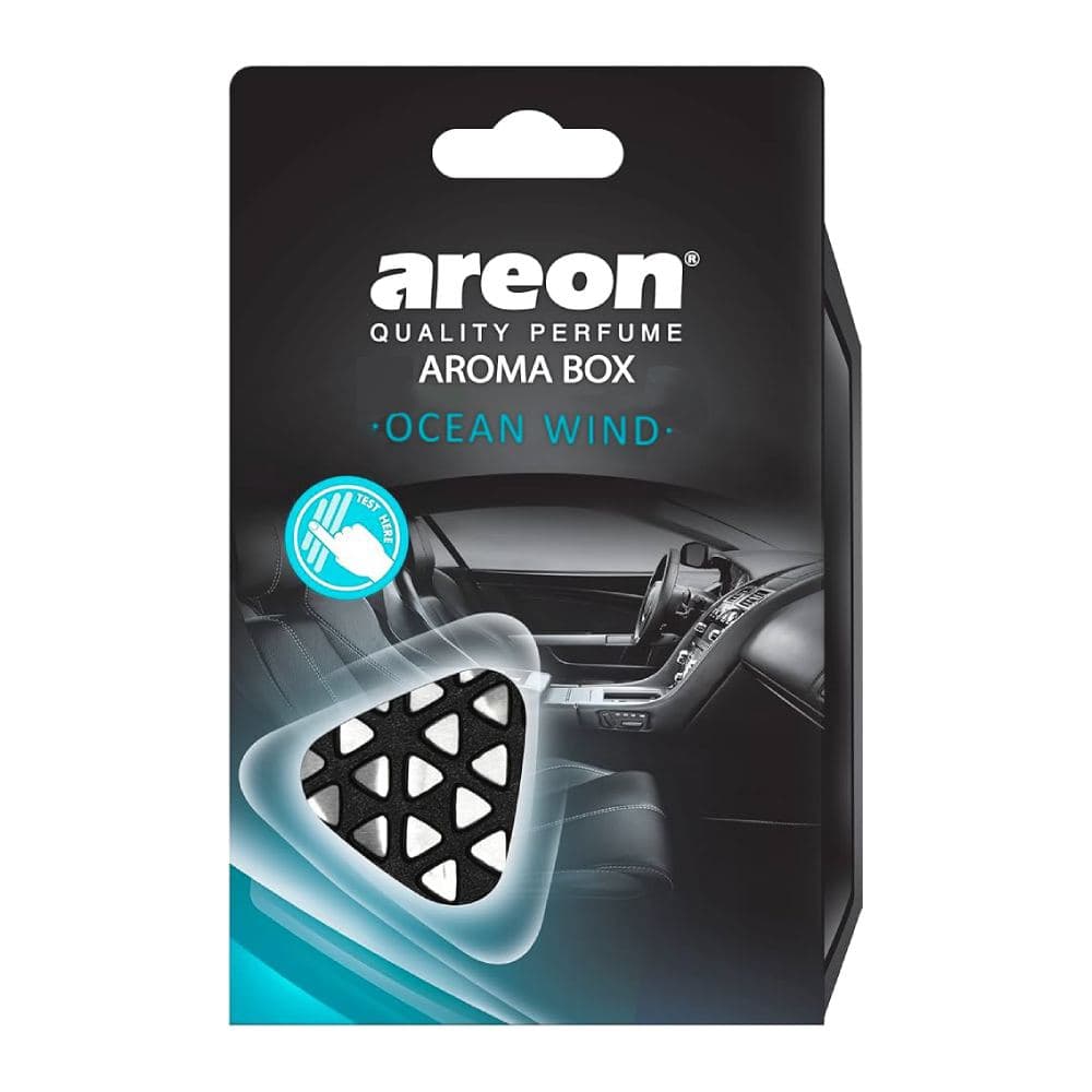 خوشبو کننده و بو گیر هوا پنلی آرئون Areon سری Aroma Box مدل Ocean Wind رایحه نسیم اقیانوس وزن 70 گرم