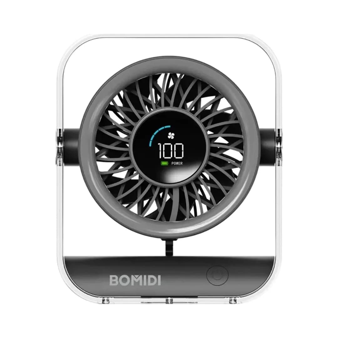 پنکه رومیزی شارژی بومیدی Bomidi مدل Portable 7-Blade Desktop Fan DF03 — تصویر ۳