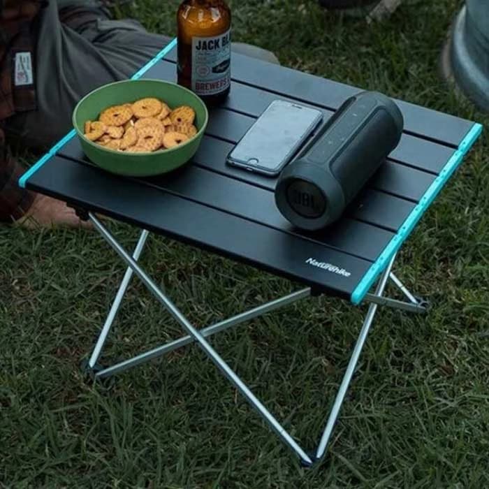🪑 میز آلومینیومی تاشو Naturehike NH19Z008-Z سایز L | سبک، مقاوم و قابل‌حمل — تصویر ۳