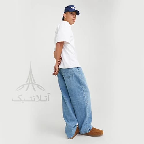 شلوار جین مردانه اورجینال برند Jack & Jones جک اند جونز وارداتی مدل Extra Baggy — تصویر ۴