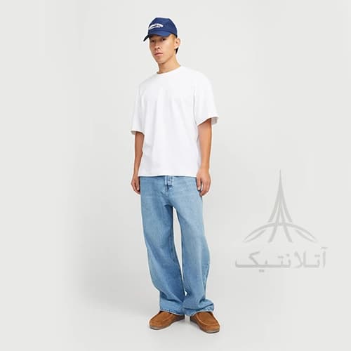 شلوار جین مردانه اورجینال برند Jack & Jones جک اند جونز وارداتی مدل Extra Baggy — تصویر ۶