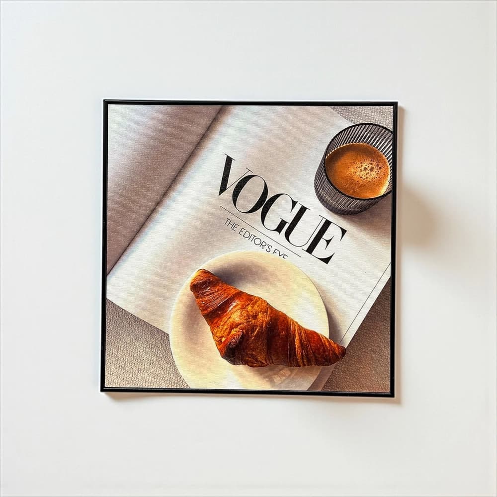 تابلو دیواری طرح Vogue با ابعاد 30×30