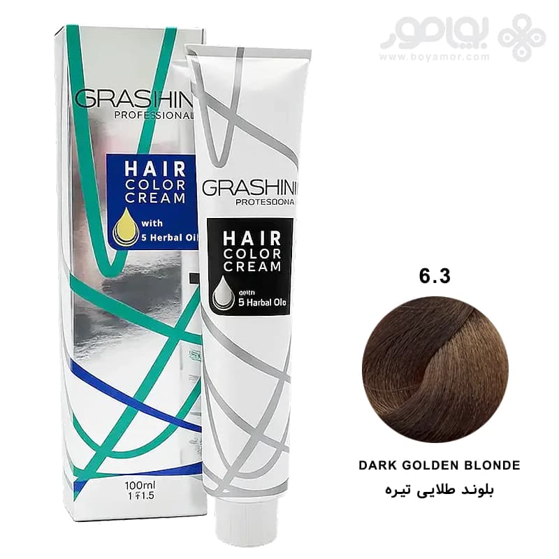 رنگ موی گراشین شماره 6.3 بلوند طلایی تیره