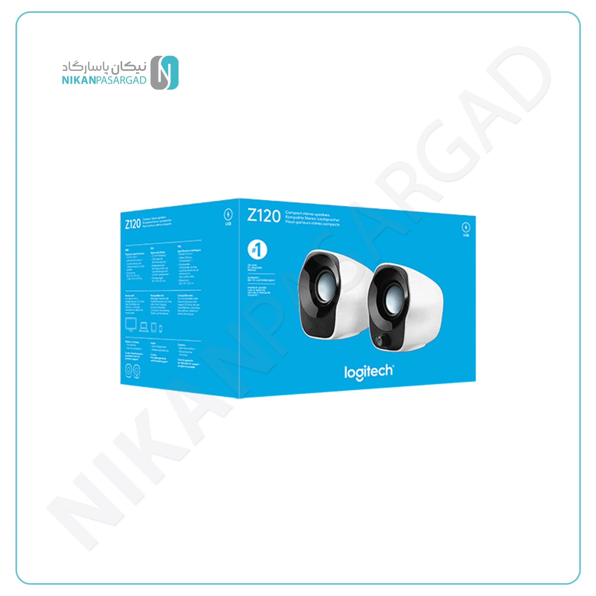 اسپیکر رومیزی لاجیتک مدل Logitech Z120 — تصویر ۴