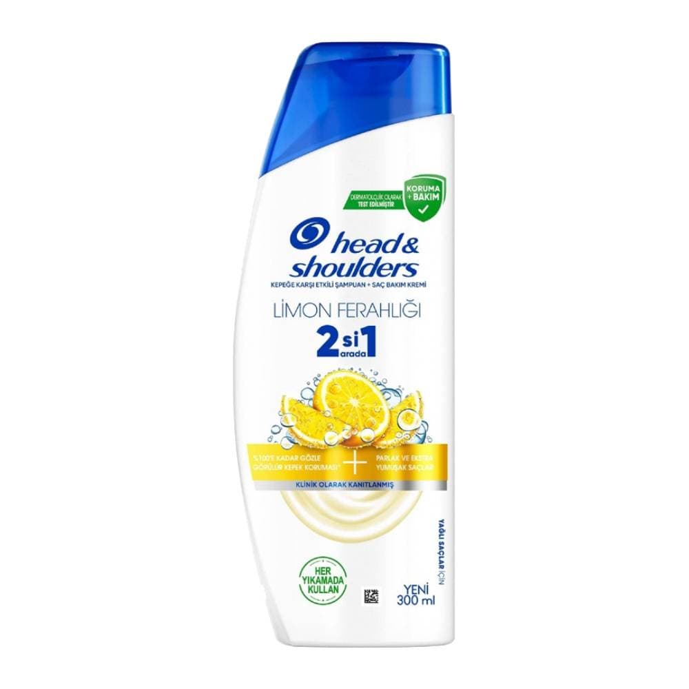 شامپو ضد شوره Head And Shoulders مدل Limon Ferahligi رایحه لیمو تازه حجم 300 میل