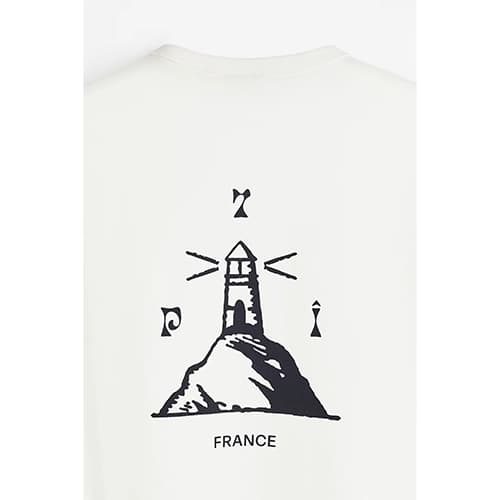 تیشرت اورجینال وارداتی H&M اچ اند ام COOLMAX® Regular Fit T-shirt سفید فرانسه France — تصویر ۲