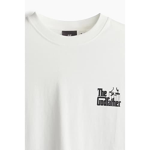 تیشرت اورجینال وارداتی H&M اچ اند ام Godfather پدرخوانده — تصویر ۴