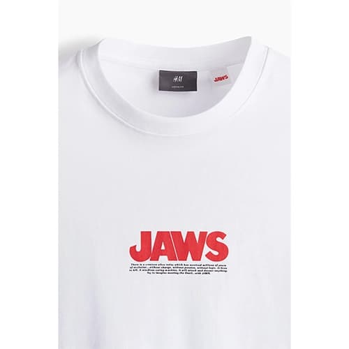 تیشرت اورجینال وارداتی H&M اچ اند ام Jaws کوسه — تصویر ۴