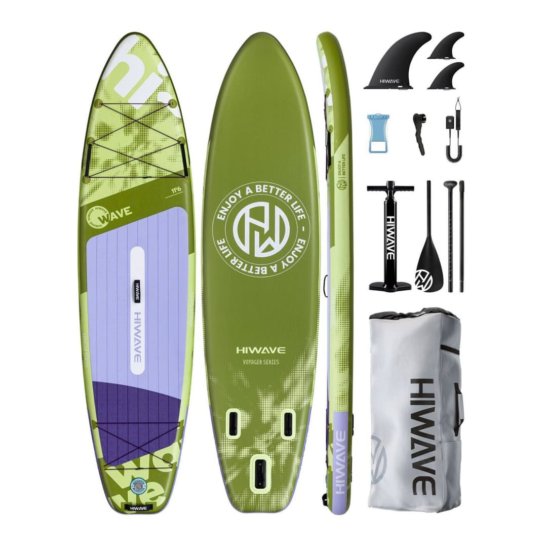 پدل برد های ویو HIWAVE مدل ENJOY Green Purple