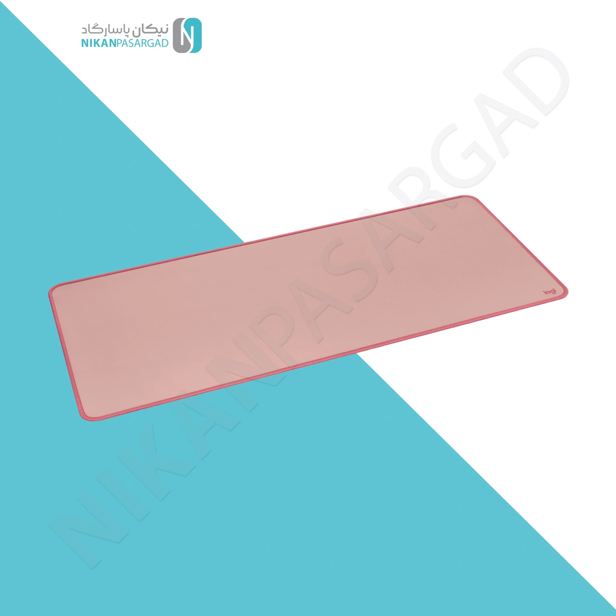 ماوس پد لاجیتک مدل Logitech DESK MAT Studio Series Dark Rose