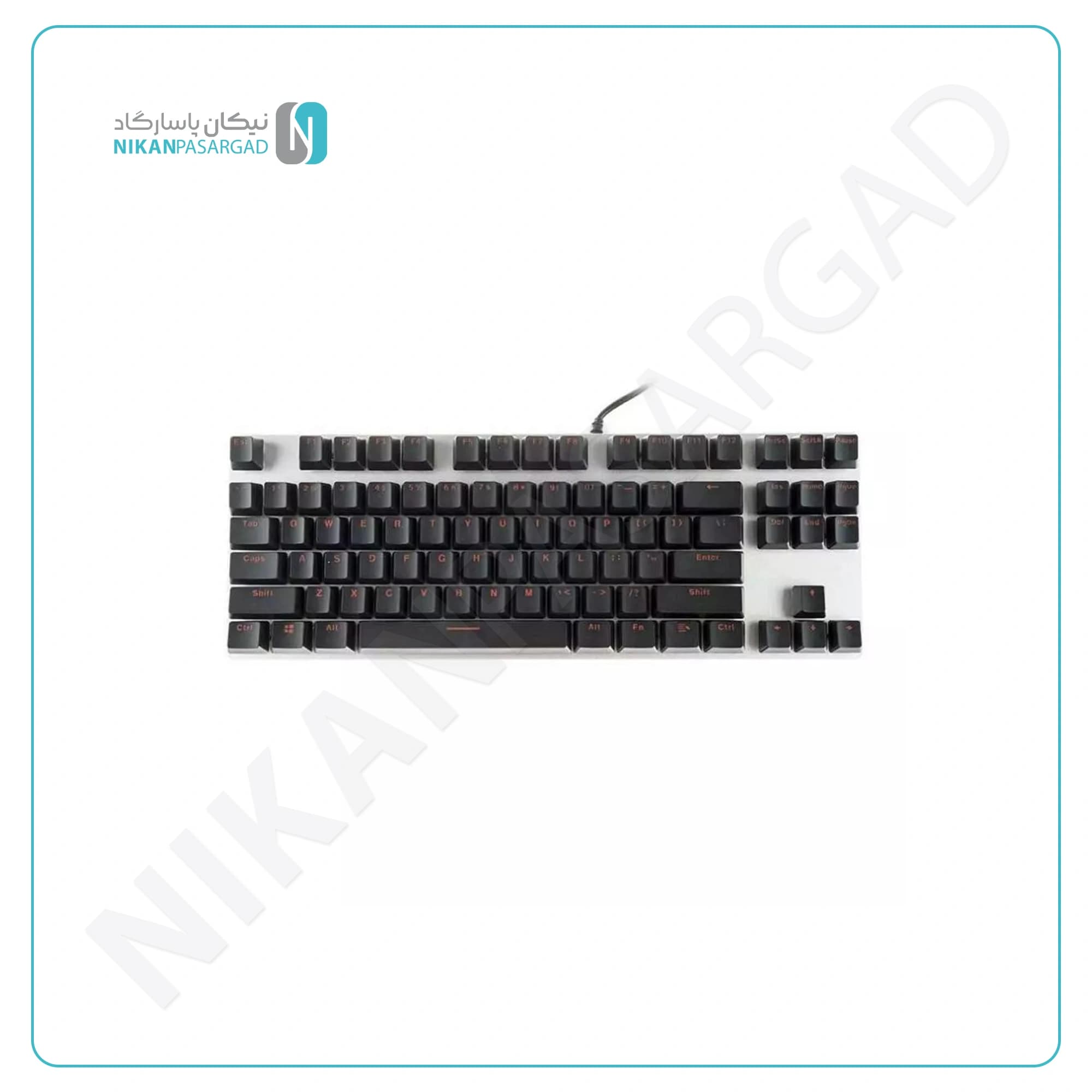 کیبورد با سیم گیمینگ رپو مدل Rapoo V500 ALLoy