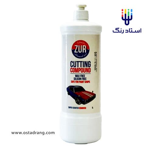 پولیش مایع زبر بدنه خودرو Zur Cutting Polish Compound