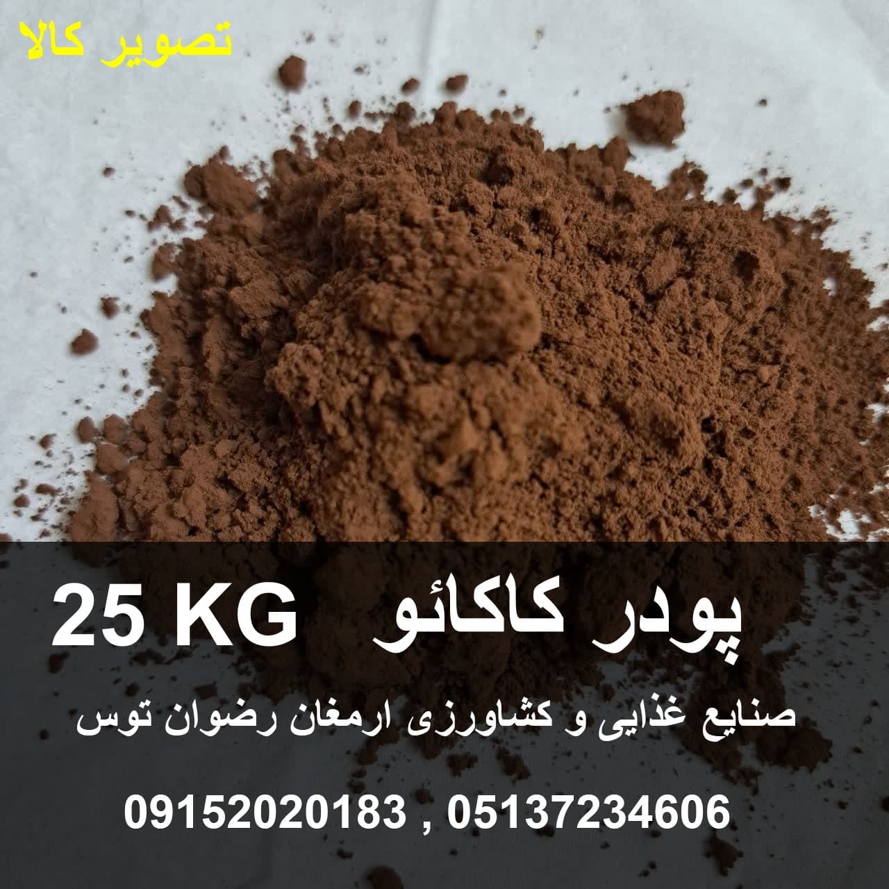 پودر کاکائو 25 کیلوگرمی