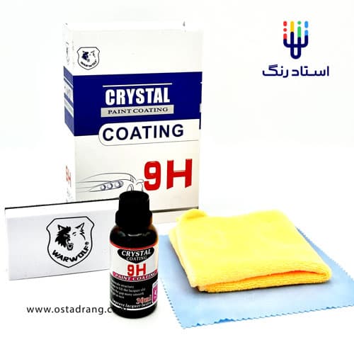 سرامیک بدنه وارولف مدل WarWolf Crystal Paint Coating 9H حجم ۳۰ میلی لیتر