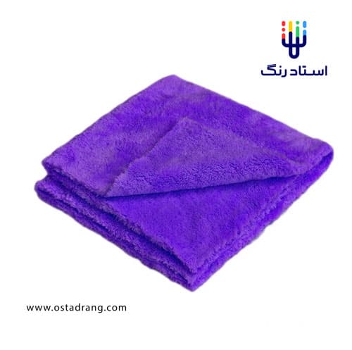 حوله (دستمال) مایکروفایبر بدون لبه سوپر نرم PARAX سایز 40*40 400gsm Multi suffering Towel Ultra Soft
