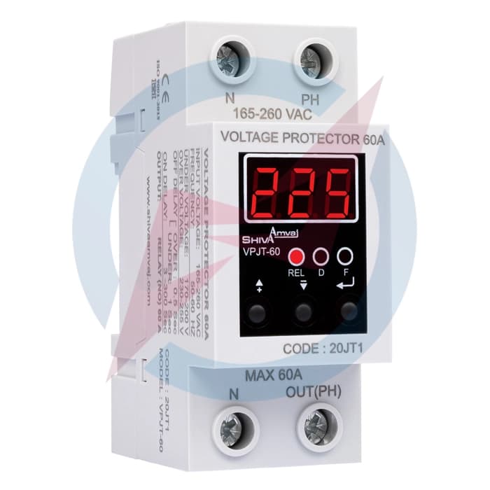 محافظ ولتاژ و جریان 60A