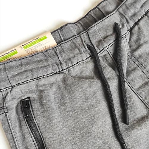 شلوار مردانه جین لیورجی Livergy آلمان طوسی کمر و دمپا کش — تصویر ۵