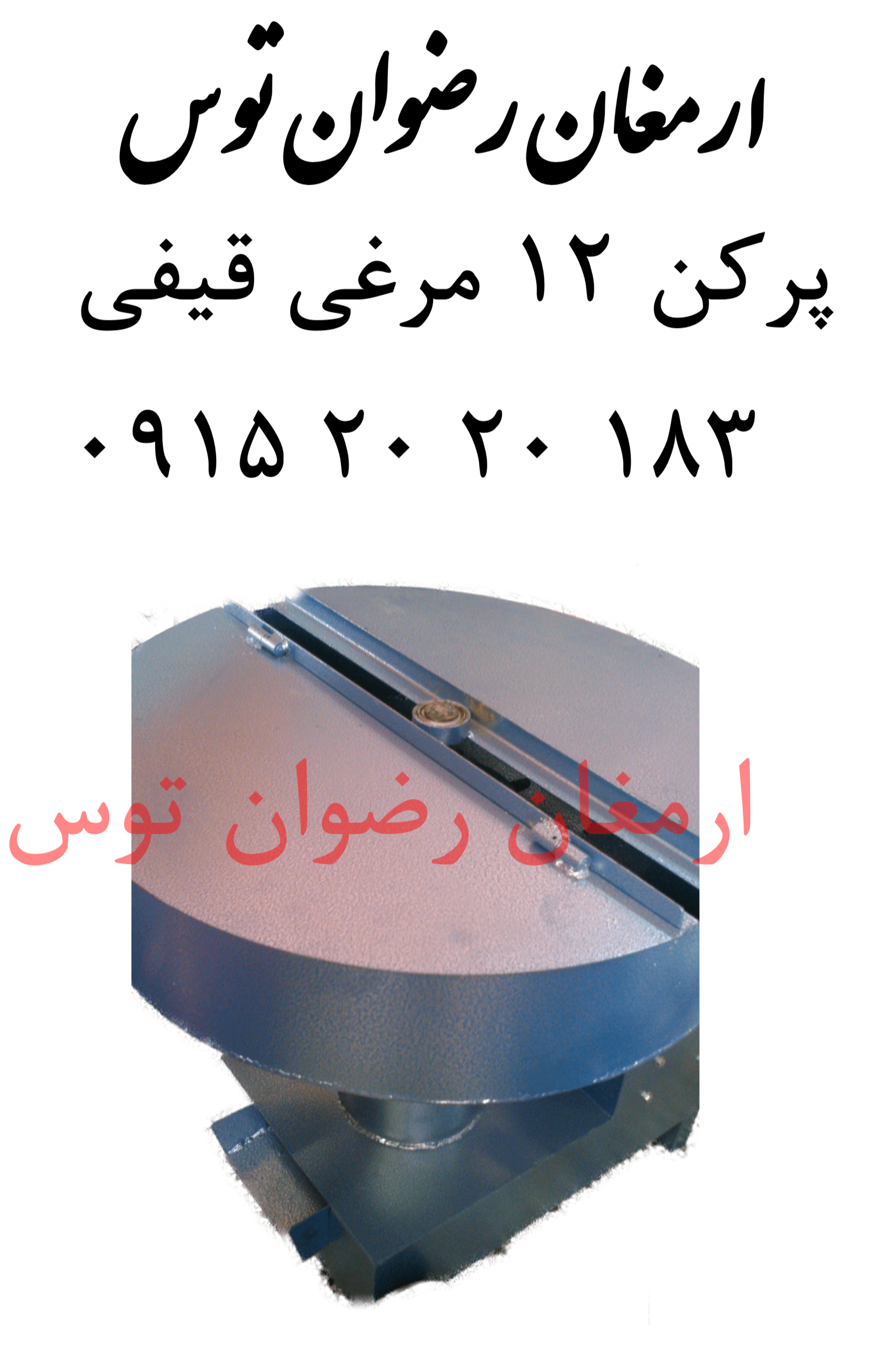 پرکن مرغ 12 مرغی مدل قیفی