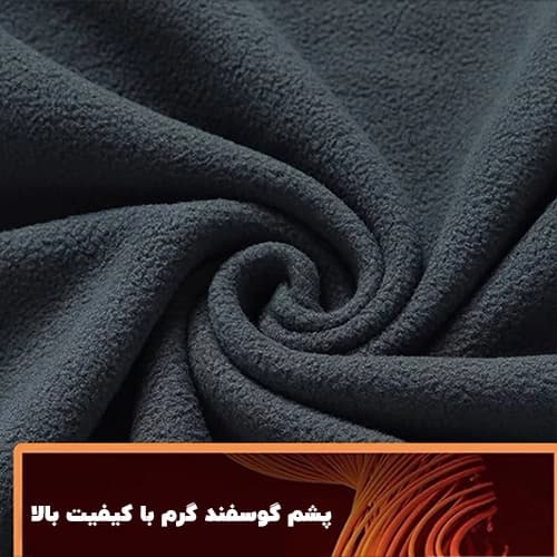 کاپشن اسپورت دوپوش پلاردار وارداتی ضد آب و ضد باد — تصویر ۵