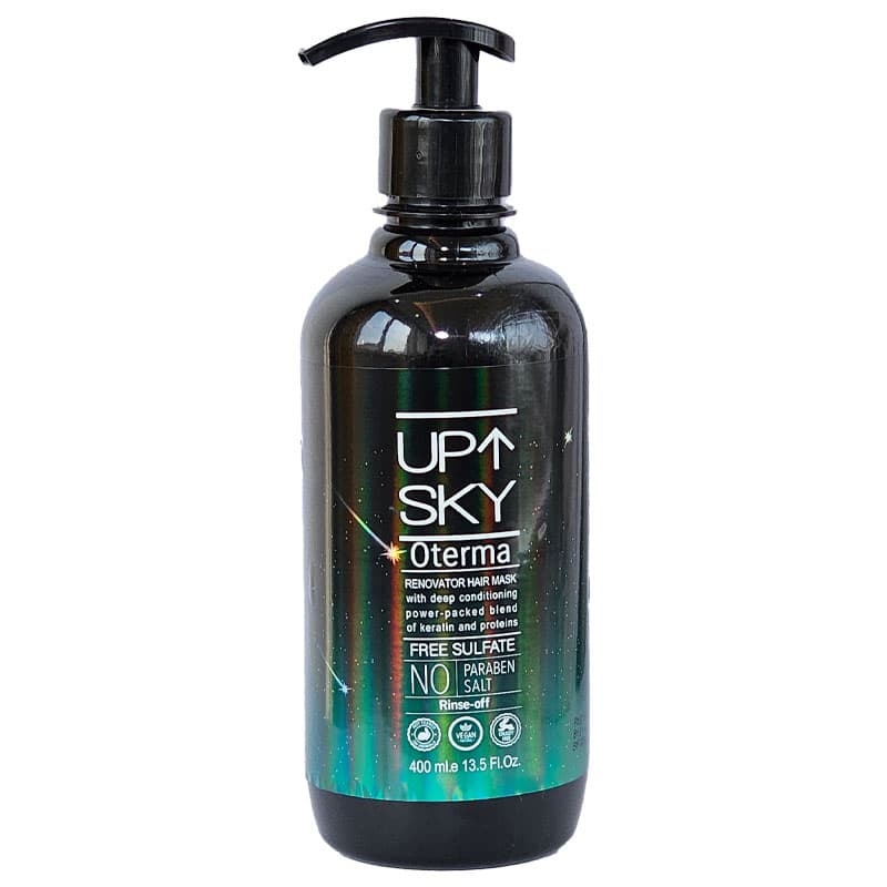 ماسک نرم‌کننده و حالت‌دهنده مو آپ اسکای حاوی کراتین (با آبکشی) حجم 400ml