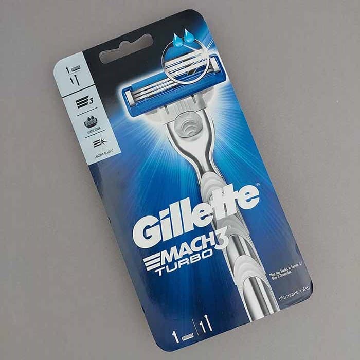 خودتراش ژیلت Gillette مدل Match 3 Turbo یک دسته به همراه یک تیغ — تصویر ۳