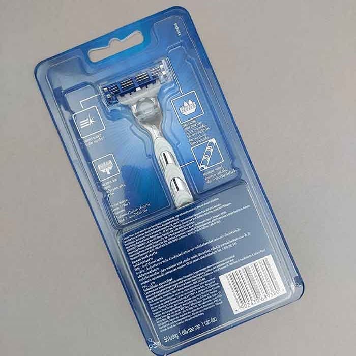 خودتراش ژیلت Gillette مدل Match 3 Turbo یک دسته به همراه یک تیغ — تصویر ۴