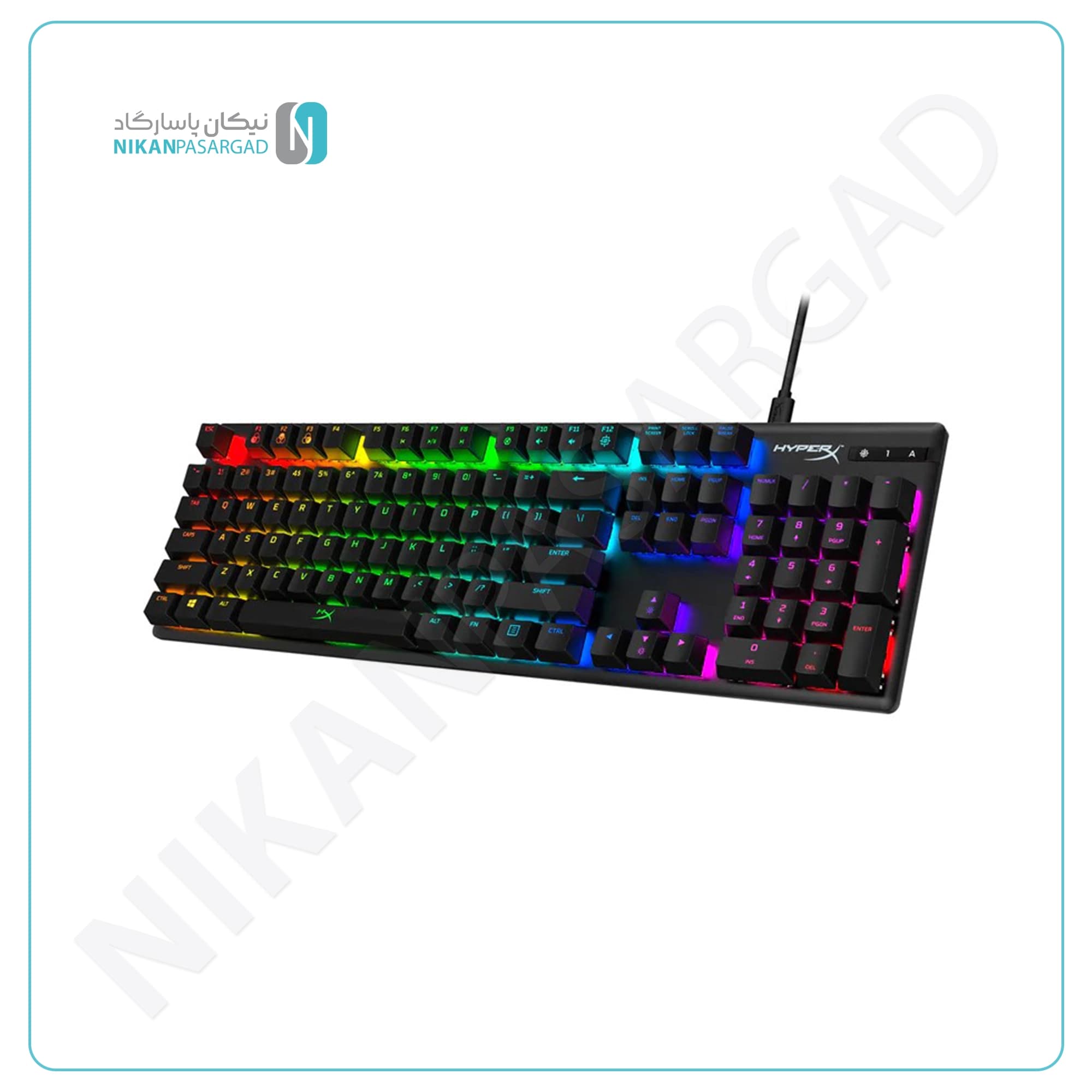 کیبورد مکانیکال گیمینگ هایپر ایکس HyperX Alloy Origins Mechanical Gaming Keyboard (سوییچ قرمز) — تصویر ۴