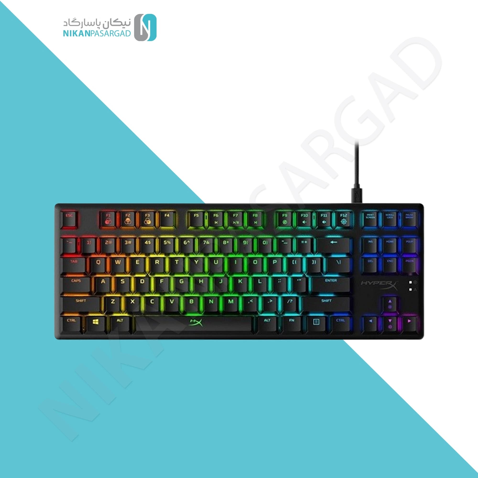 کیبورد گیمینگ مکانیکال هایپر ایکس مدل HyperX Alloy Origins – Mechanical Gaming Keyboard