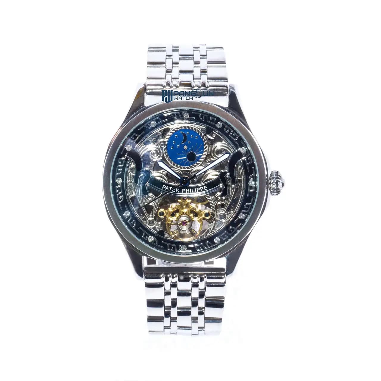 ساعت مردانه پتک فیلیپ مدل اسکلتون (PATEK PHILIPPE Skeleton) کد m0s00s00