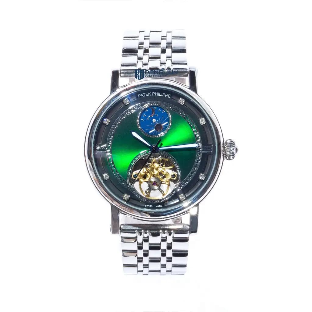 ساعت مردانه پتک فیلیپ مدل اسکلتون (PATEK PHILIPPE Skeleton) کد m0s0gns01