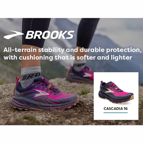 کفش ورزشی اورجینال برند Brooks بروکس مدل Cascadia 16 — تصویر ۸