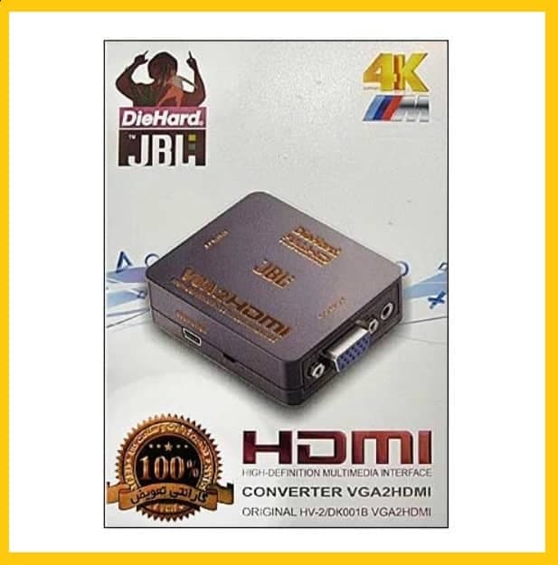 مبدل HDMI به VGA جی بی ال 4K — تصویر ۳