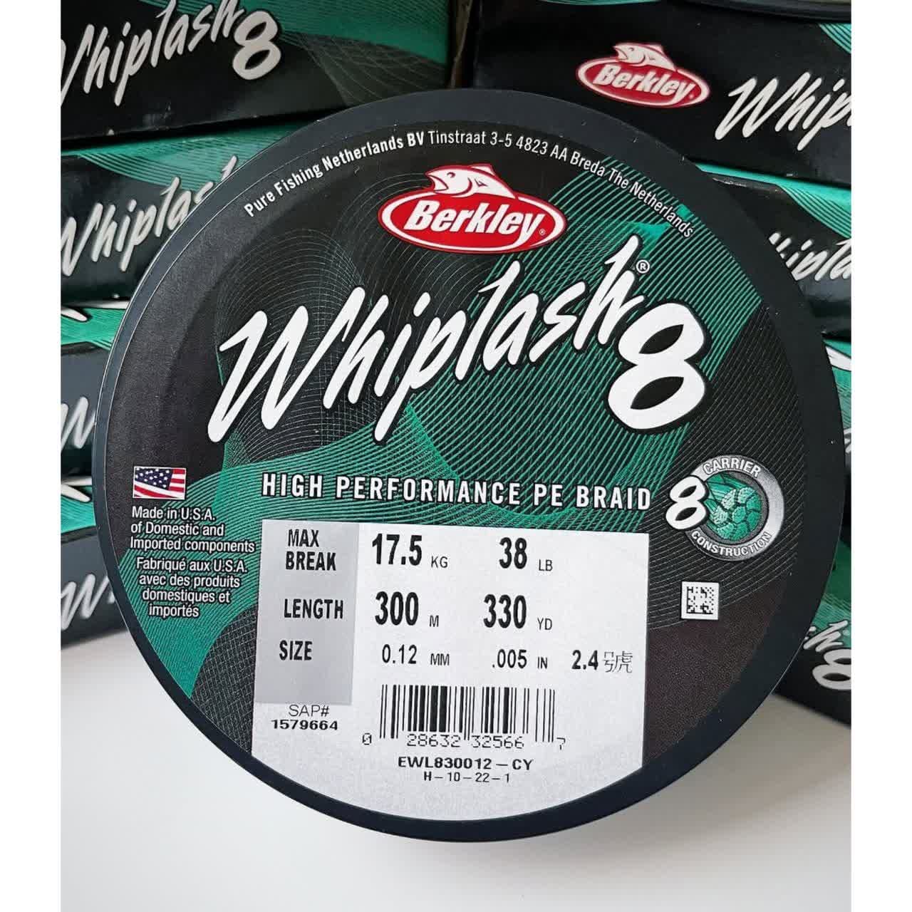 نخ ماهیگیری Berkley Whiplash 8 Carrier Braid — تصویر ۵