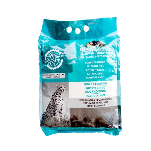 خاک گربه یوز مدل ساده اکونومی وزن 8 کیلوگرم
