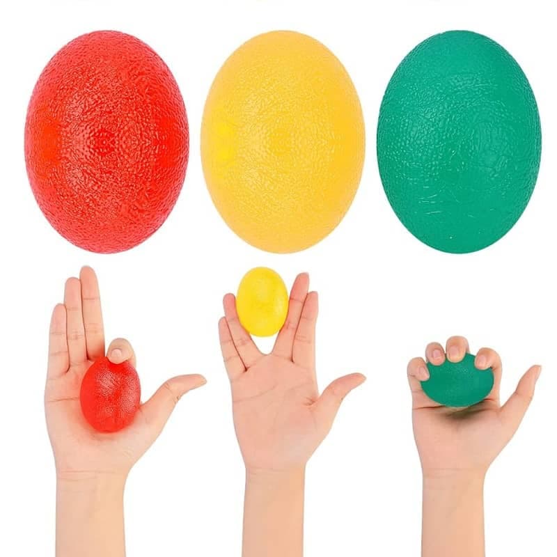 توپ ژله ای تقویت انگشتان دست تخم مرغی کد TOJ21