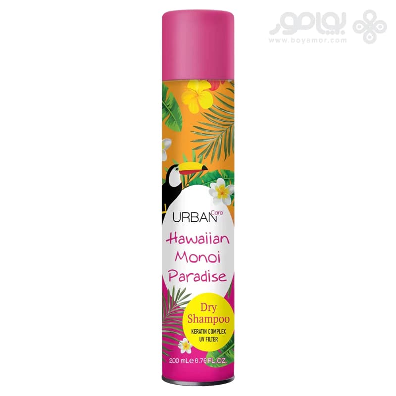 شامپو خشک اربن کر HAWAIIAN MONOI PARAADISE حجم 200 میل — تصویر ۲