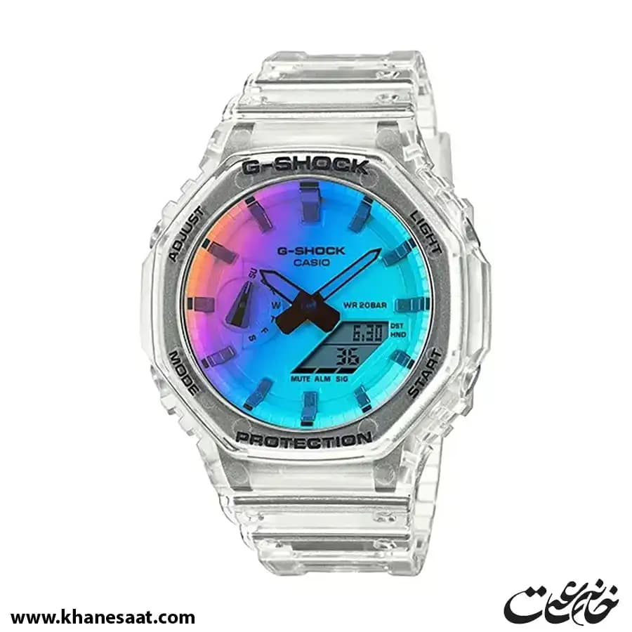 ساعت مچی کاسیو جی‌شاک مدل GA-2100SRS-7ADR — تصویر ۶