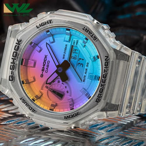 ساعت مچی کاسیو جی‌شاک مدل GA-2100SRS-7ADR — تصویر ۱۲