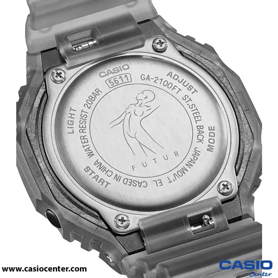 ساعت مچی کاسیو جی‌شاک مدل GA-2100FT-8ADR — تصویر ۶