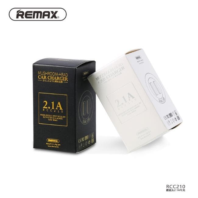 شارژر فندکی 2 خروجی ریمکس طرح قارچ REMAX Mushroom Car Charger RCC-210 — تصویر ۴