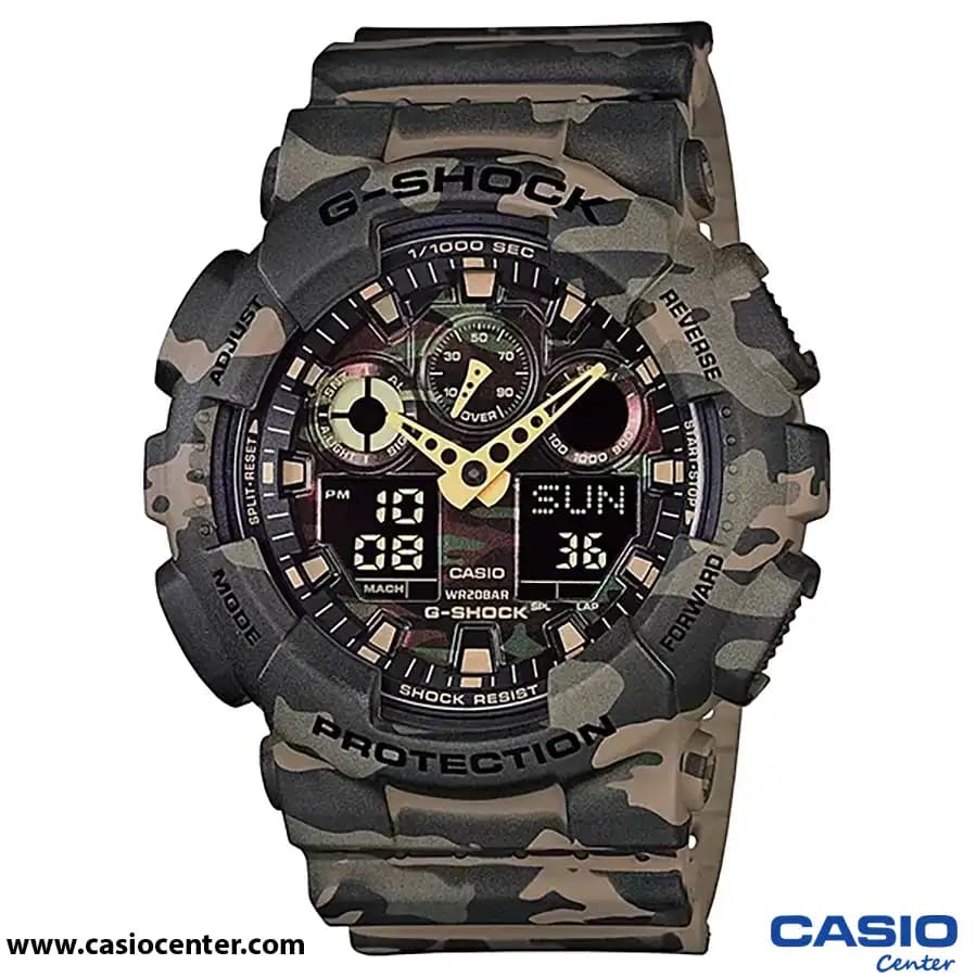 ساعت مچی کاسیو جی‌شاک مدل GA-100CM-5A — تصویر ۴
