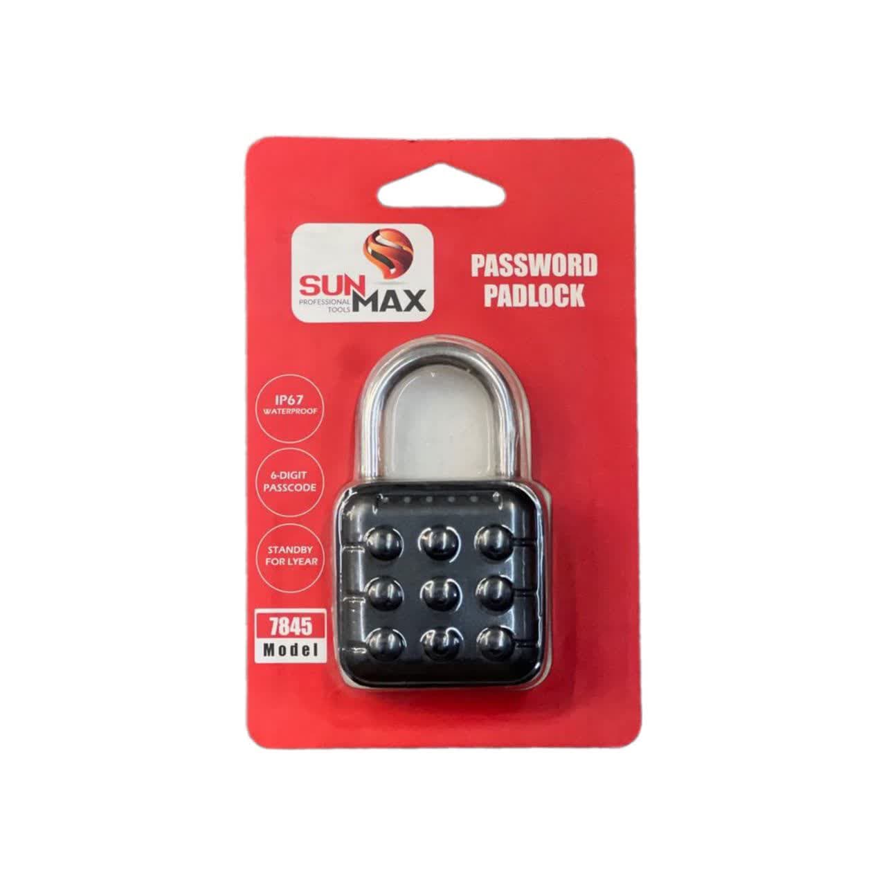 قفل آویز سان مکث رمزدار سایز45