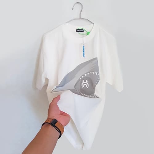 تیشرت اورجینال وارداتی کوسه SHARK بلک لایت — تصویر ۴