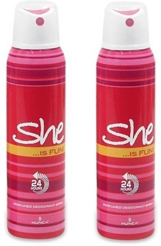 اسپری زنانه شی SHE مدل Fun