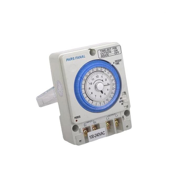 تایمر تابلویی ذخیره دار پارس فانال مدل PFTS-189 15 دقیقه ای — تصویر ۲
